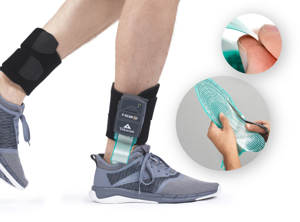 Use F-Scan GO for in-shoe gait scans